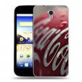 Дизайнерский пластиковый чехол для ZTE Blade A510 Coca-cola