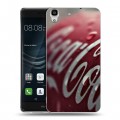 Дизайнерский пластиковый чехол для Huawei Y6II Coca-cola