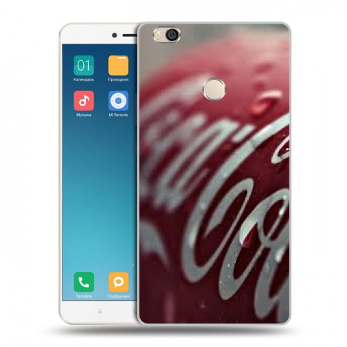 Дизайнерский пластиковый чехол для Xiaomi Mi Max 2 Coca-cola