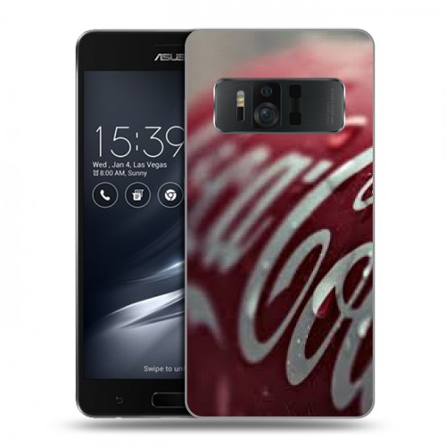 Дизайнерский силиконовый чехол для ASUS ZenFone AR Coca-cola