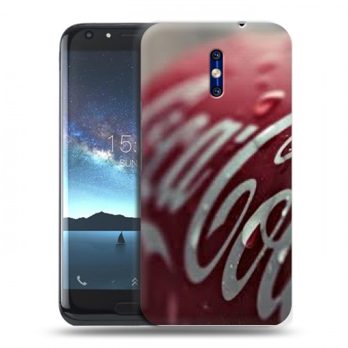 Дизайнерский силиконовый чехол для Doogee BL5000 Coca-cola