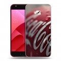 Дизайнерский пластиковый чехол для ASUS ZenFone 4 Selfie Pro Coca-cola