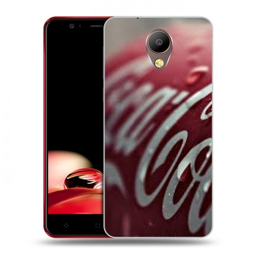 Дизайнерский пластиковый чехол для Elephone P8 Coca-cola