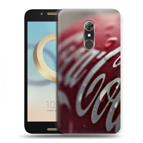 Дизайнерский силиконовый чехол для Alcatel A7 Coca-cola