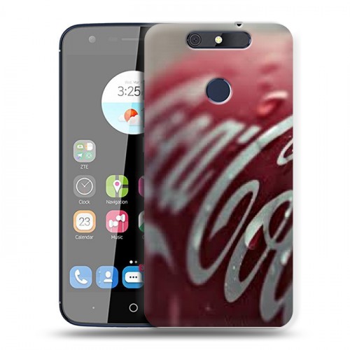 Дизайнерский силиконовый чехол для ZTE Blade V8C Coca-cola