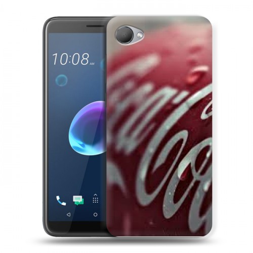 Дизайнерский пластиковый чехол для HTC Desire 12 Coca-cola