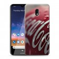 Дизайнерский силиконовый чехол для Nokia 2.2 Coca-cola