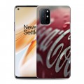 Дизайнерский пластиковый чехол для OnePlus 8T Coca-cola