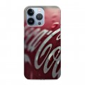 Дизайнерский силиконовый чехол для Iphone 13 Pro Coca-cola