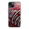 Дизайнерский пластиковый чехол для Iphone 14 Coca-cola