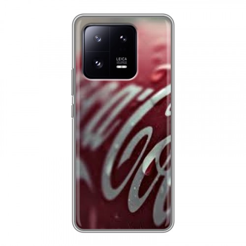 Дизайнерский силиконовый чехол для Xiaomi 13 Pro Coca-cola