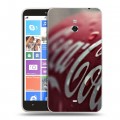 Дизайнерский пластиковый чехол для Nokia Lumia 1320 Coca-cola