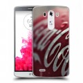 Дизайнерский пластиковый чехол для LG G3 (Dual-LTE) Coca-cola