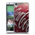 Дизайнерский силиконовый чехол для HTC Desire 820 Coca-cola