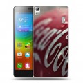 Дизайнерский пластиковый чехол для Lenovo A7000 Coca-cola