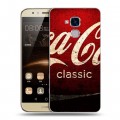 Дизайнерский пластиковый чехол для Huawei Honor 5C Coca-cola