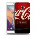 Дизайнерский пластиковый чехол для HTC One X10 Coca-cola