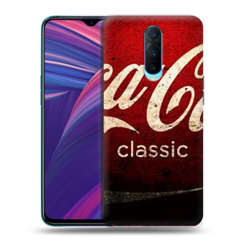 Дизайнерский пластиковый чехол для OPPO RX17 Pro Coca-cola