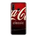 Дизайнерский силиконовый чехол для Huawei P30 Lite Coca-cola