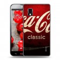 Дизайнерский пластиковый чехол для LG Optimus G Coca-cola