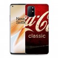 Дизайнерский пластиковый чехол для OnePlus 8T Coca-cola