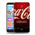 Дизайнерский пластиковый чехол для Nokia Lumia 1320 Coca-cola