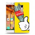 Дизайнерский пластиковый чехол для Elephone S3 Coca-cola