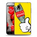 Дизайнерский пластиковый чехол для LG Optimus G Coca-cola