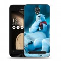 Дизайнерский пластиковый чехол для ASUS Zenfone Go Coca-cola