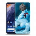 Дизайнерский пластиковый чехол для Nokia 9 PureView Coca-cola