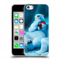 Дизайнерский пластиковый чехол для Iphone 5c Coca-cola