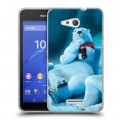 Дизайнерский пластиковый чехол для Sony Xperia E4g Coca-cola