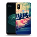 Дизайнерский силиконовый чехол для Xiaomi Mi A2 Coca-cola