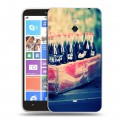 Дизайнерский пластиковый чехол для Nokia Lumia 1320 Coca-cola