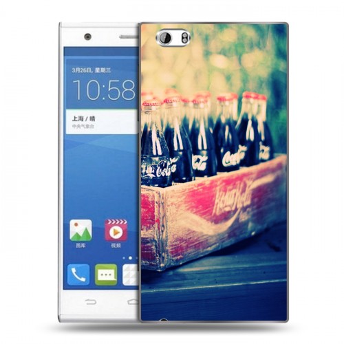 Дизайнерский пластиковый чехол для ZTE Star 1 Coca-cola