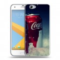 Дизайнерский силиконовый чехол для HTC One A9S Coca-cola