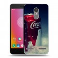 Дизайнерский силиконовый чехол для Lenovo K6 Coca-cola