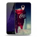 Дизайнерский пластиковый чехол для Meizu M3 Max Coca-cola