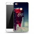 Дизайнерский пластиковый чехол для ZTE Nubia N1 Coca-cola