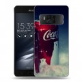 Дизайнерский силиконовый чехол для ASUS ZenFone AR Coca-cola