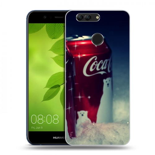 Дизайнерский пластиковый чехол для Huawei Nova 2 Plus Coca-cola
