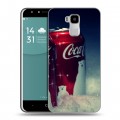 Дизайнерский пластиковый чехол для Doogee Y6 Coca-cola