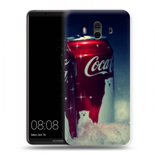 Дизайнерский пластиковый чехол для Huawei Mate 10 Coca-cola