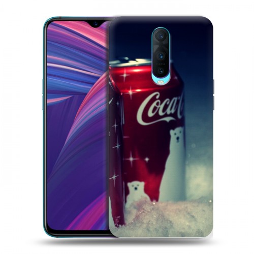 Дизайнерский пластиковый чехол для OPPO RX17 Pro Coca-cola