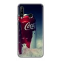 Дизайнерский силиконовый чехол для Huawei P30 Lite Coca-cola