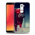 Дизайнерский пластиковый чехол для LG Optimus G2 Coca-cola