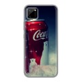 Дизайнерский силиконовый чехол для Realme C11 Coca-cola