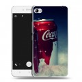 Дизайнерский пластиковый чехол для Lenovo S90 Coca-cola