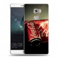 Дизайнерский пластиковый чехол для Huawei Mate S Coca-cola