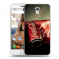 Дизайнерский силиконовый чехол для ZUK Z1 Coca-cola